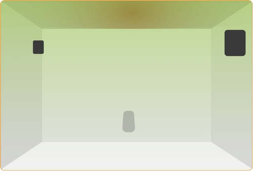 �X�s�[�J�[�̐ݒu�ʒu�̐��� /�V�䂩��̑����̏ꍇ 